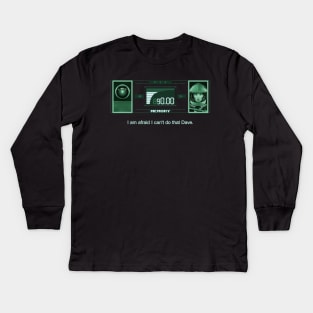 Codec 9000 - First Stage Kids Long Sleeve T-Shirt